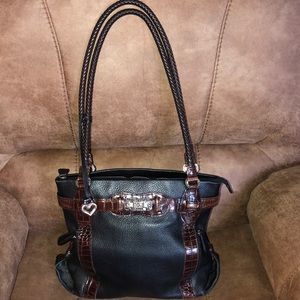 Beautiful Brighton purse.  Braided handles.